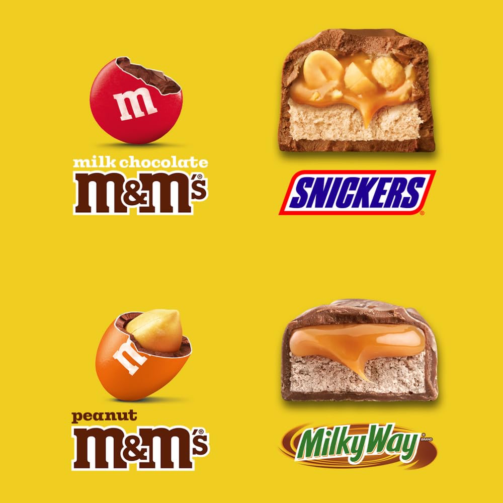 Mars Easter candy variety pack ideal for baskets and gifts.