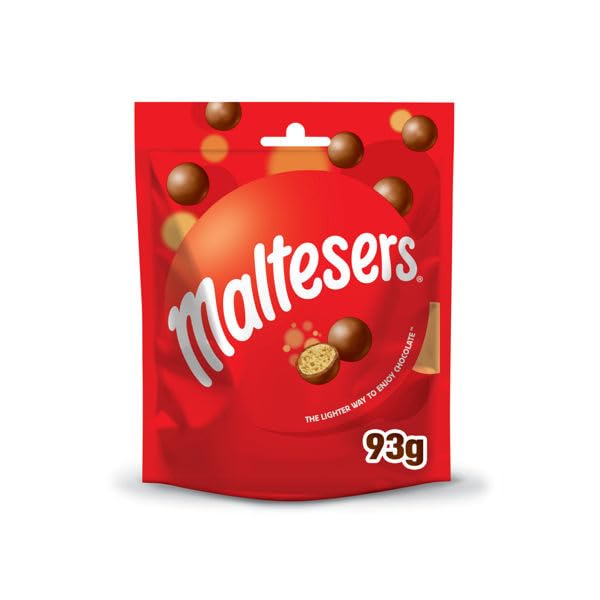 Mars Maltesers snack idea tea-time with a chocolate treat beside a hot cup