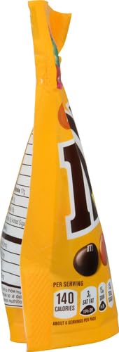 Mars M&M's Peanut packaging side for display and storage.