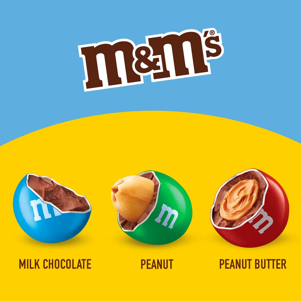 Mars M&M'S bulk candy pack perfect for party buffets and theater snacks.
