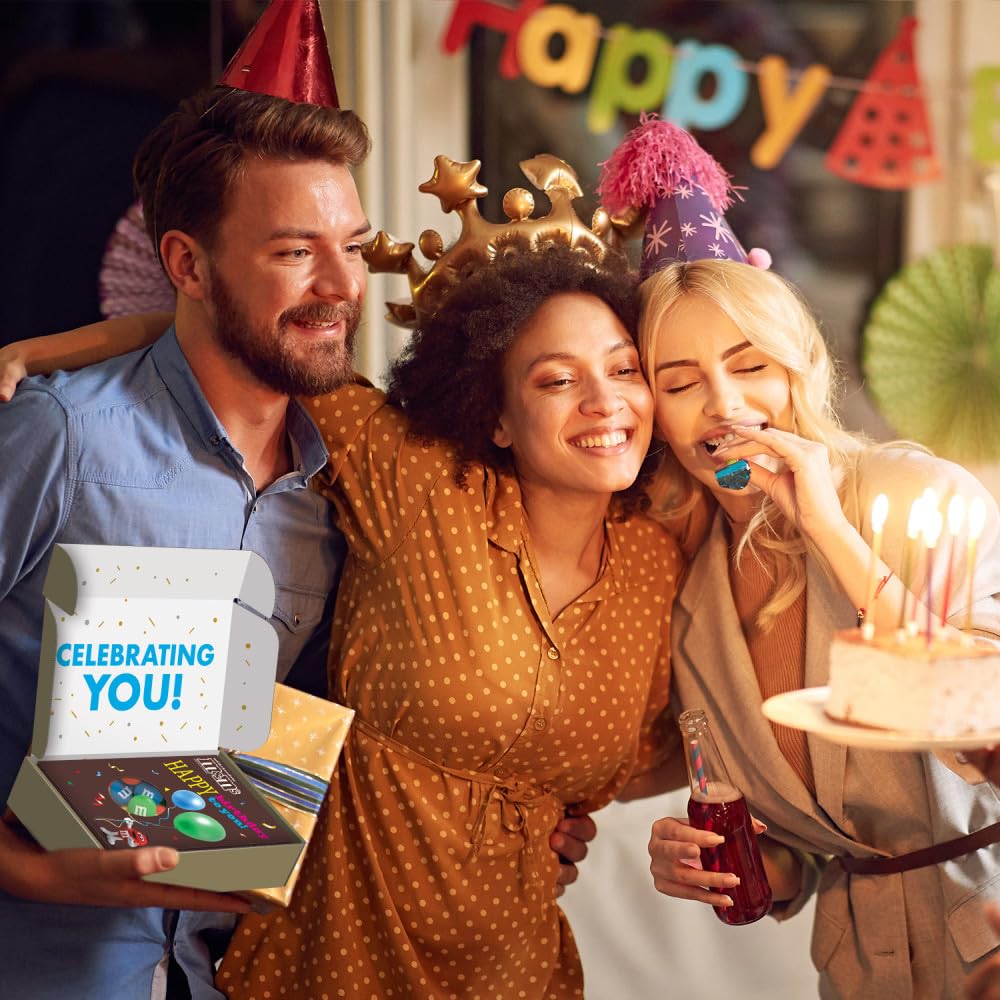 Mars M&M'S gift option at checkout lets you add a personalized note.