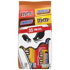 Mars M&M'S Milk Chocolate bulk bag for Halloween snacking and sharing.