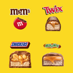 Mars M&M'S Milk Chocolate fun-size candies for on-the-go treats.