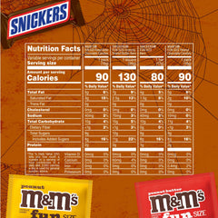 Mars M&M'S Peanut candies ideal for nutty Halloween treats and party favors.