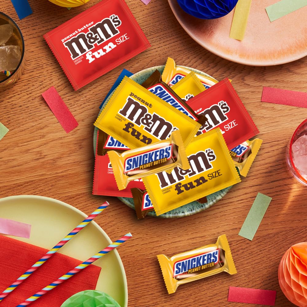 Mars party-size candy dish refill for gatherings and spring celebrations.