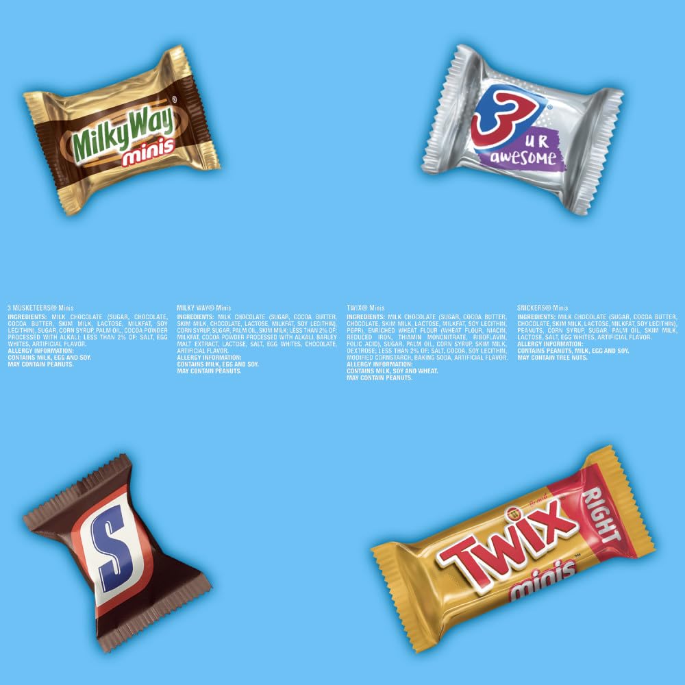 Mars road-trip snacks in a bulk minis bag