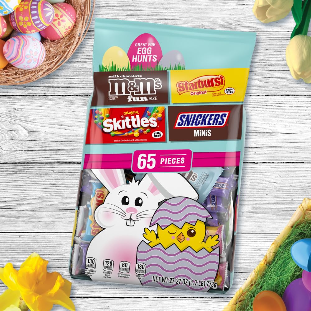 Mars SKITTLES Original chewy candy in bright Easter color packs