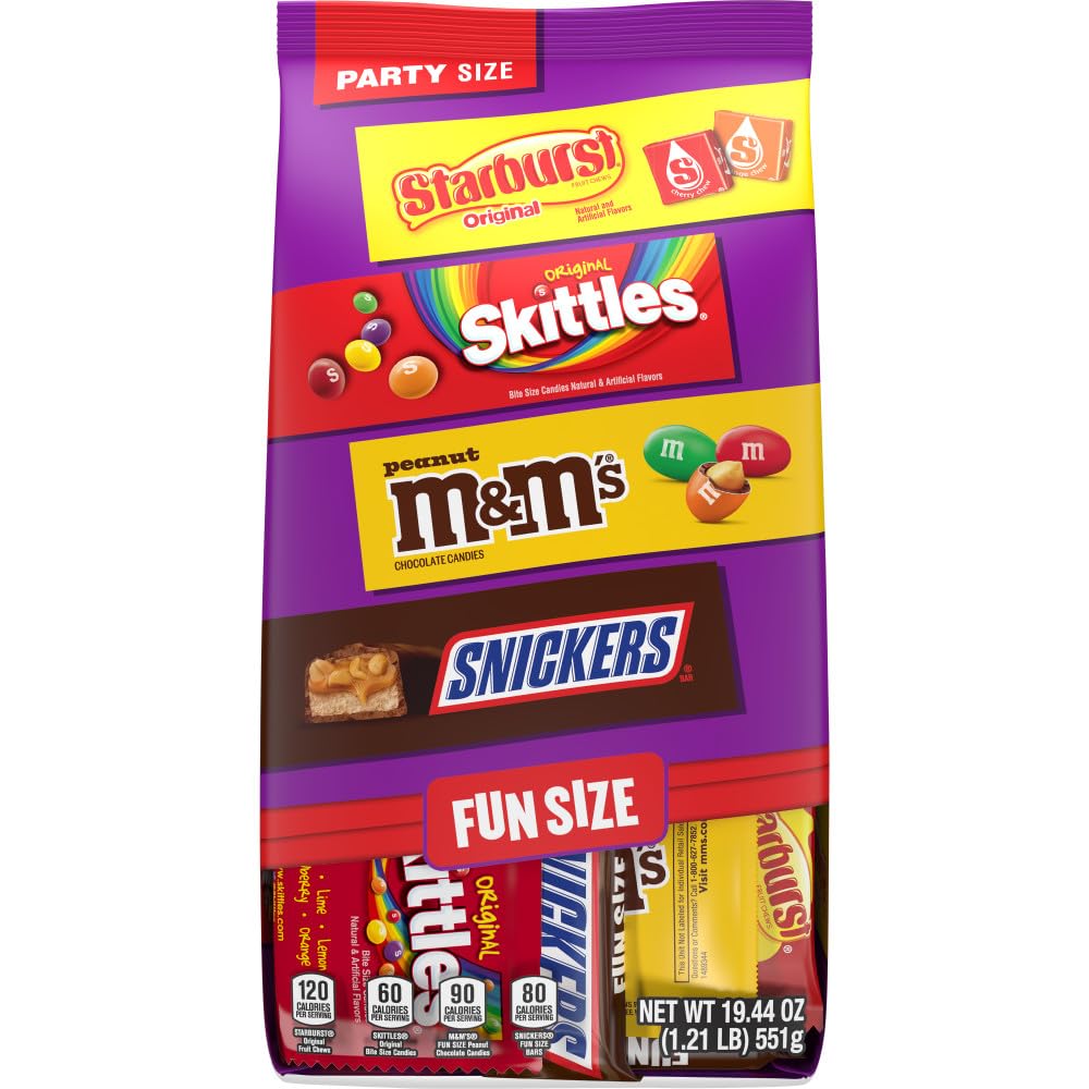 Mars SKITTLES original chewy candy colorful, ideal for sharing.
