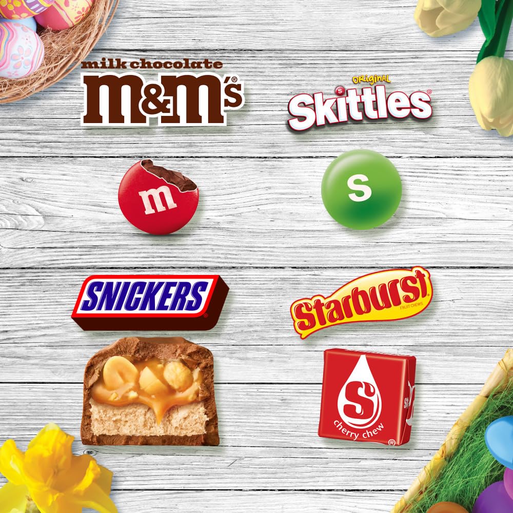 Mars STARBURST fruity chews in pastel wrappers for spring treats