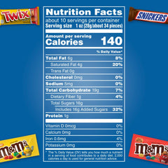 Mars Twix full-size bars bulk box ideal for shareable Halloween snacking.