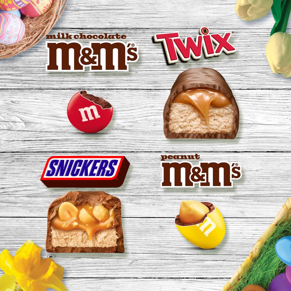 Mars Twix mini bars deliver caramel-cookie crunch in a shareable Easter treat.