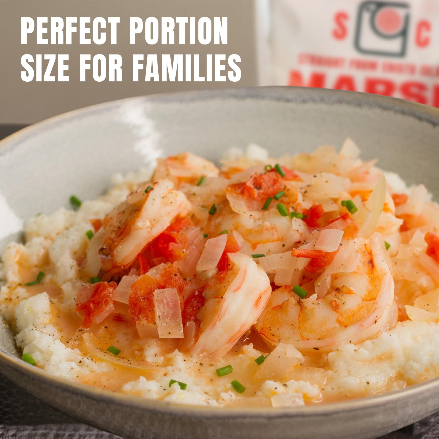 Marsh Hen Mill White Grits ready to cook enables fast, versatile meals
