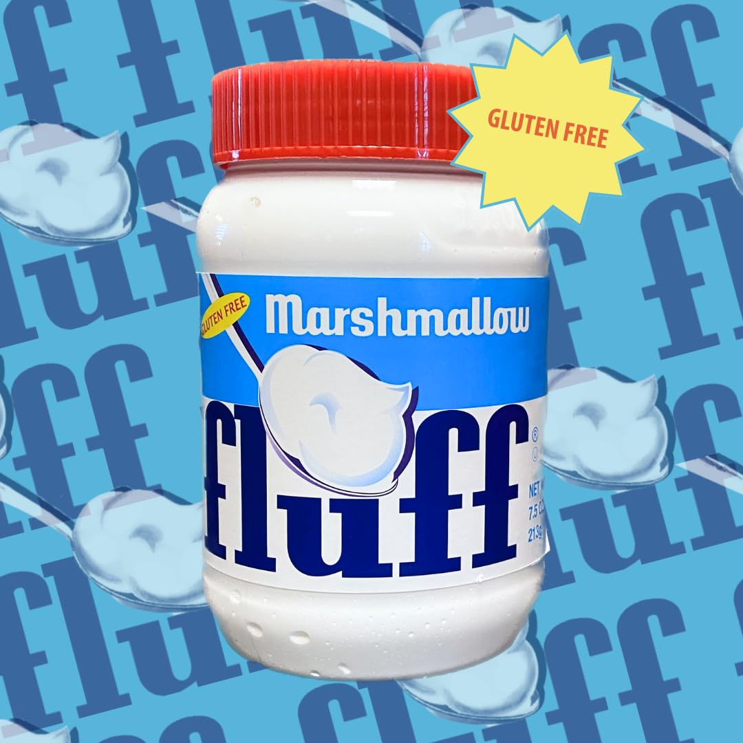 Marshmallow Fluff swirled into hot cocoa for cozy comfort.