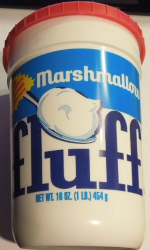 Marshmallow Fluff classic original spread in a jar; smooth, versatile topping for toast and desserts.