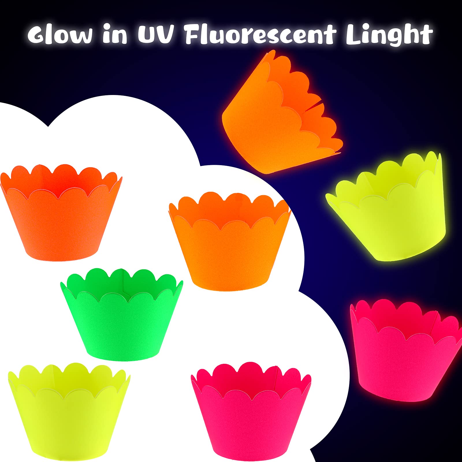 Marspark colorful cupcake decoration set creates playful, radiant treats for any event