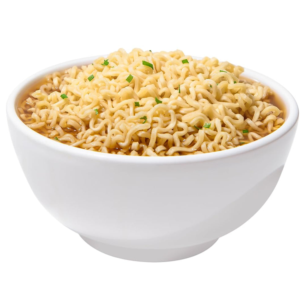 Maruchan Beef Ramen ready-to-serve bowl with rich aroma.