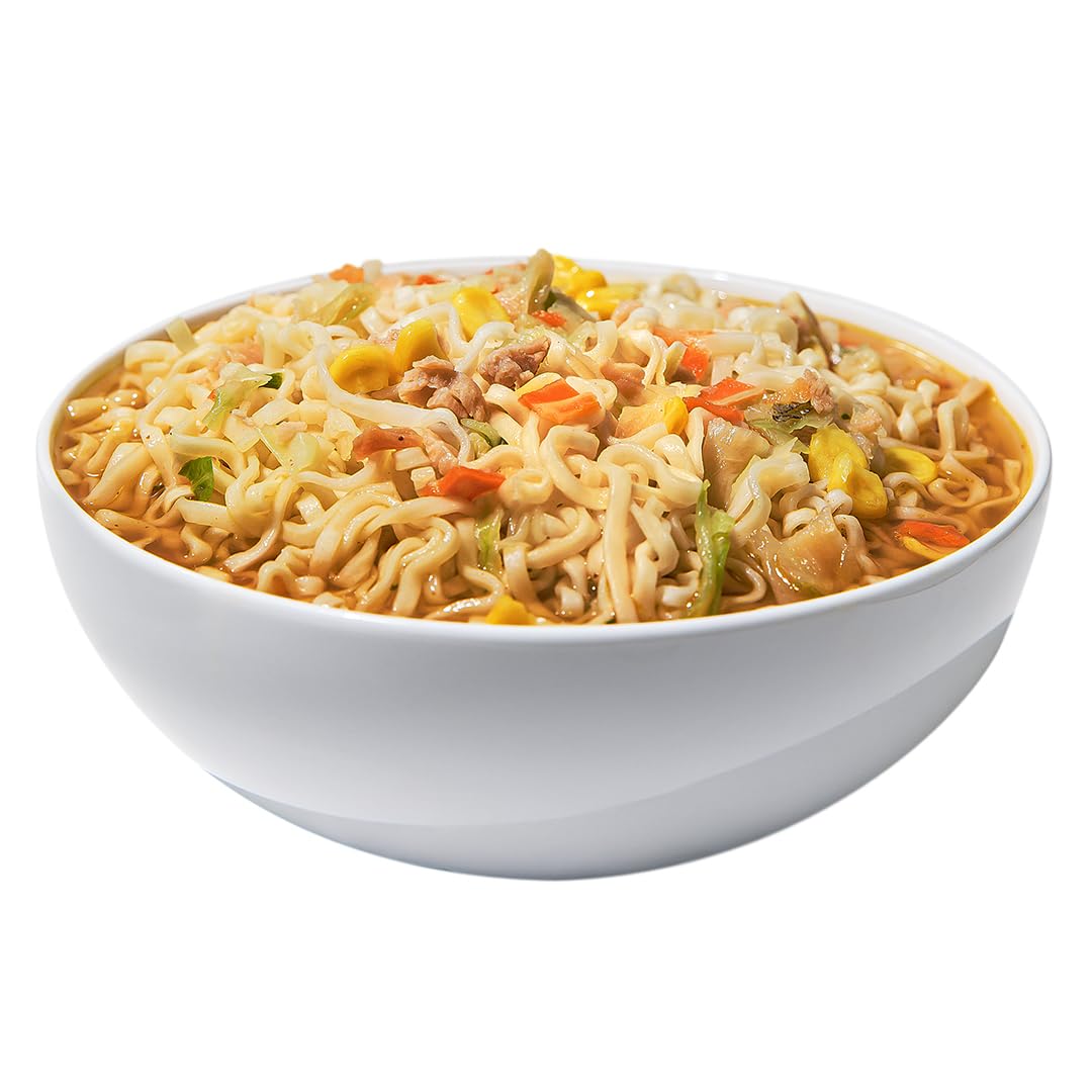 Maruchan Bowl ready in the microwave in about three minutes for a warm meal.