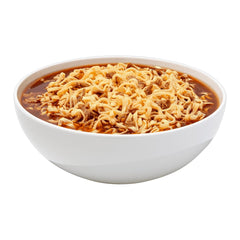 Maruchan Birria Beef bowl with topping ideas for customization