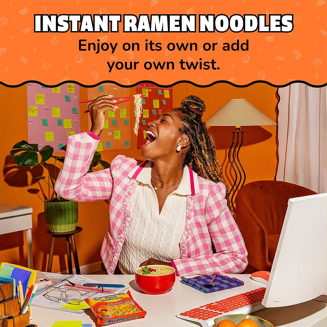 Dorm room snack: Maruchan Chicken Ramen in a compact 24-pack