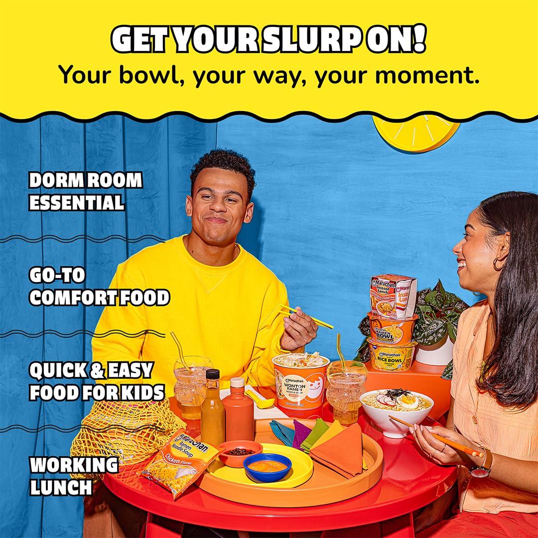 Maruchan Dorm kitchen snack with quick ramen