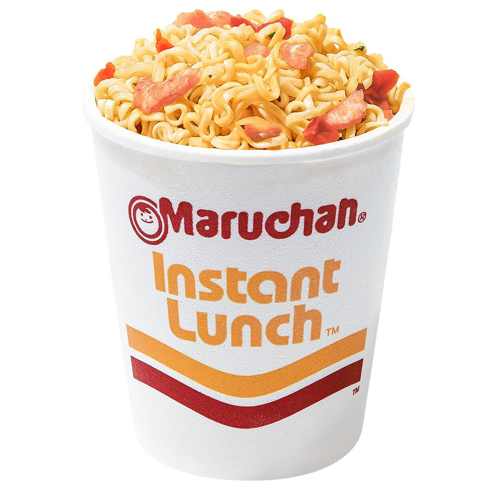 Beach picnic with Maruchan Instant Lunch for a portable meal