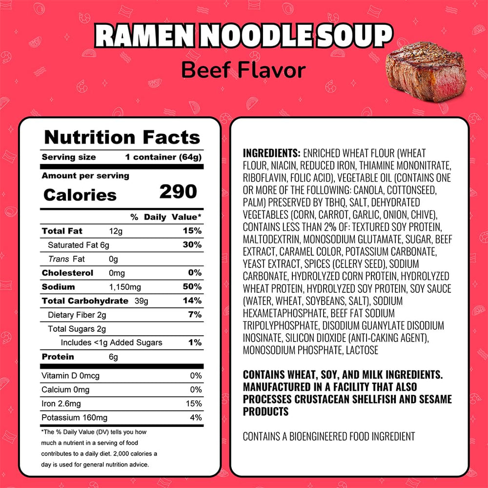 Close up of water being added to the Maruchan Instant Lunch Beef cup for fast nourishment.