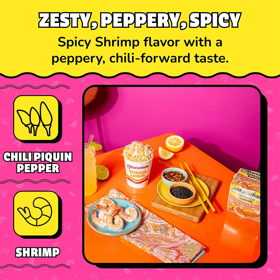 Cajun chili piquin shrimp flavor adds bold, bayou-inspired heat.