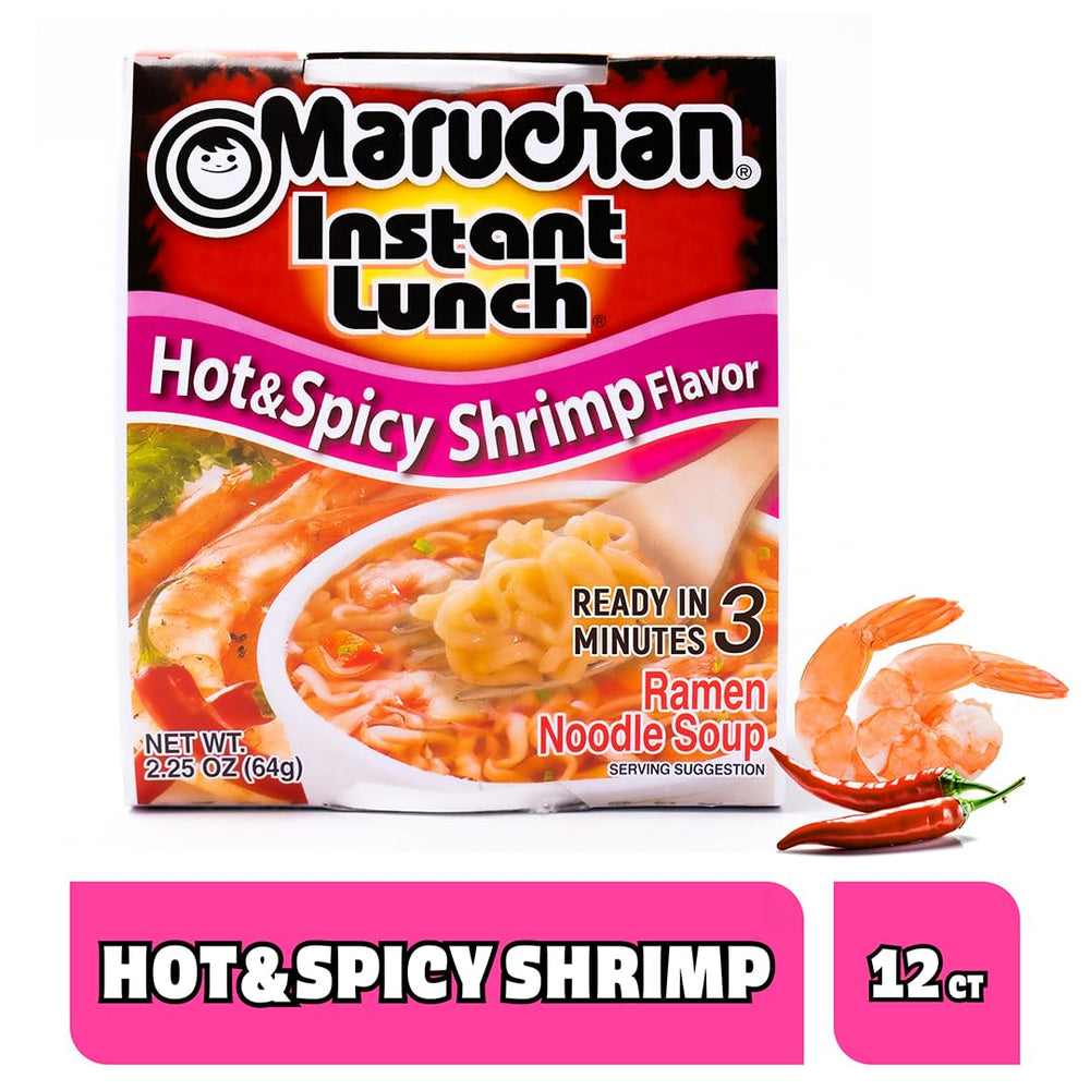Pouring boiling water into Maruchan Instant Lunch cup