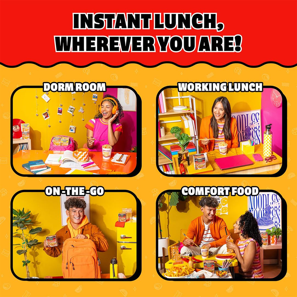 Maruchan Instant Lunch on-the-go meal for office breaks.
