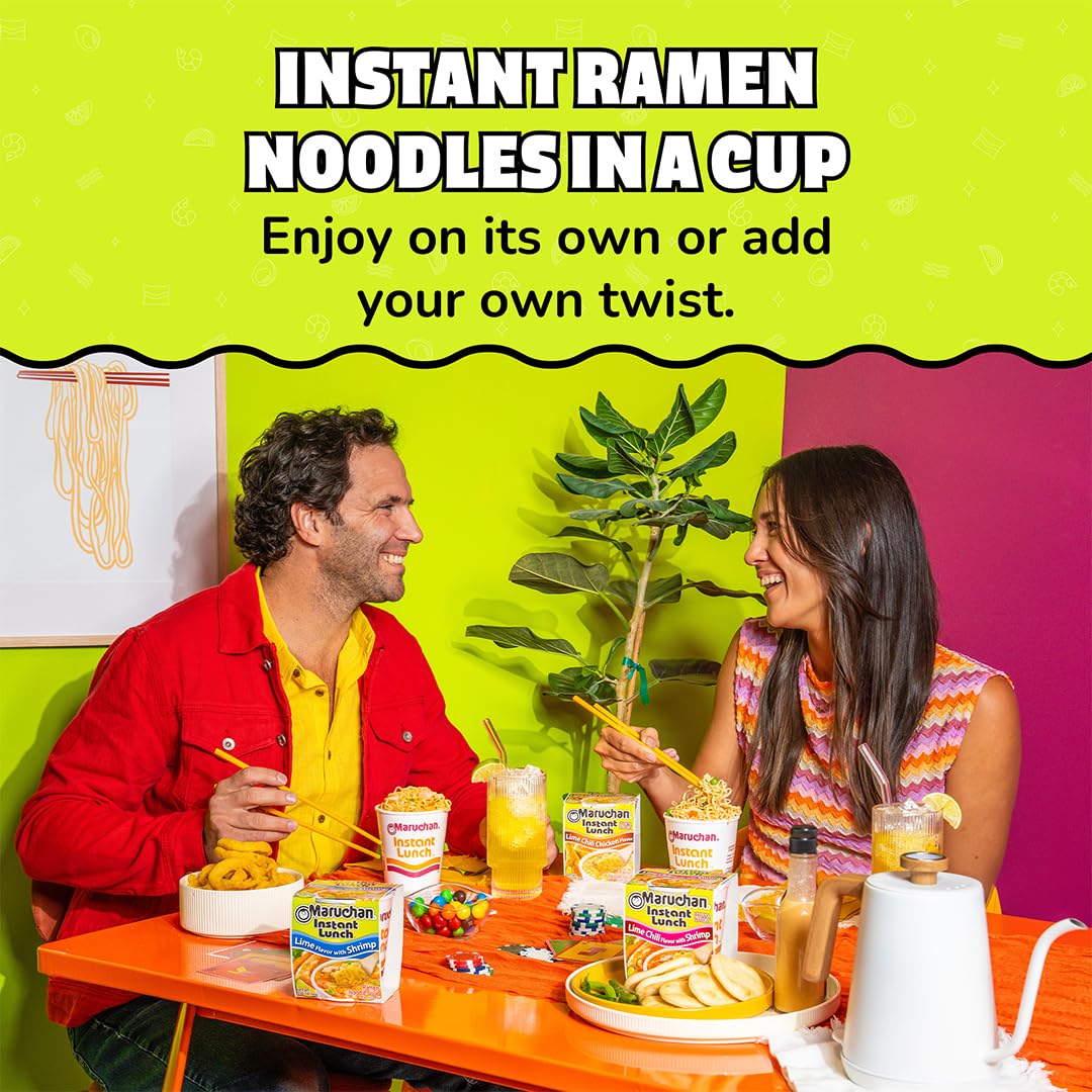 Maruchan Instant Lunch on-the-go snack suited for dorms, offices, and travel