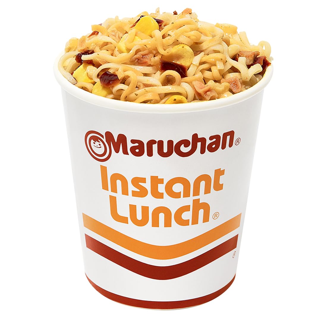 Maruchan Instant Lunch outdoor-friendly cup for camping or beach days.