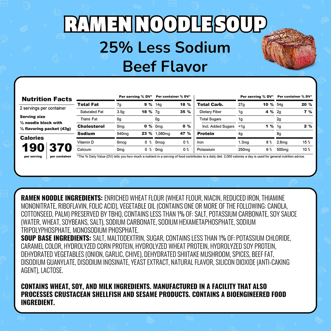 Cooking Maruchan Less Sodium Beef Ramen in boiling water