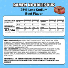 Cooking Maruchan Less Sodium Beef Ramen in boiling water