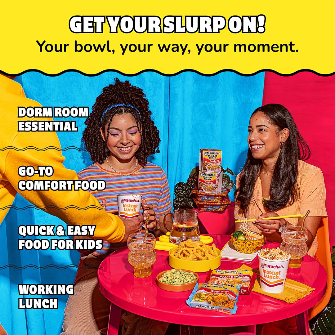 Maruchan Less Sodium Beef Ramen ready-to-eat meal option