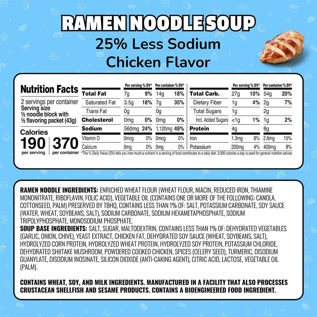 Maruchan Less Sodium Chicken Ramen cooking in 3 minutes