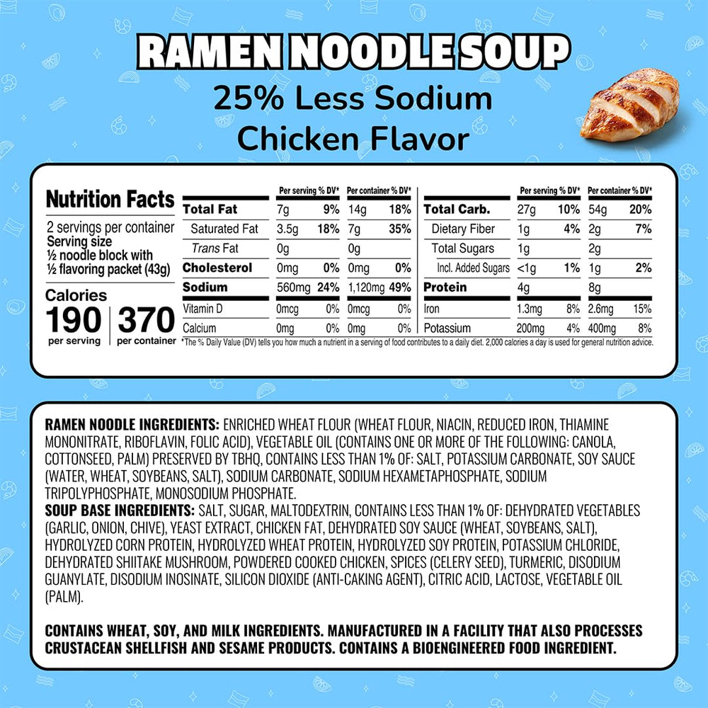 Maruchan Less Sodium Chicken Ramen cooking in 3 minutes
