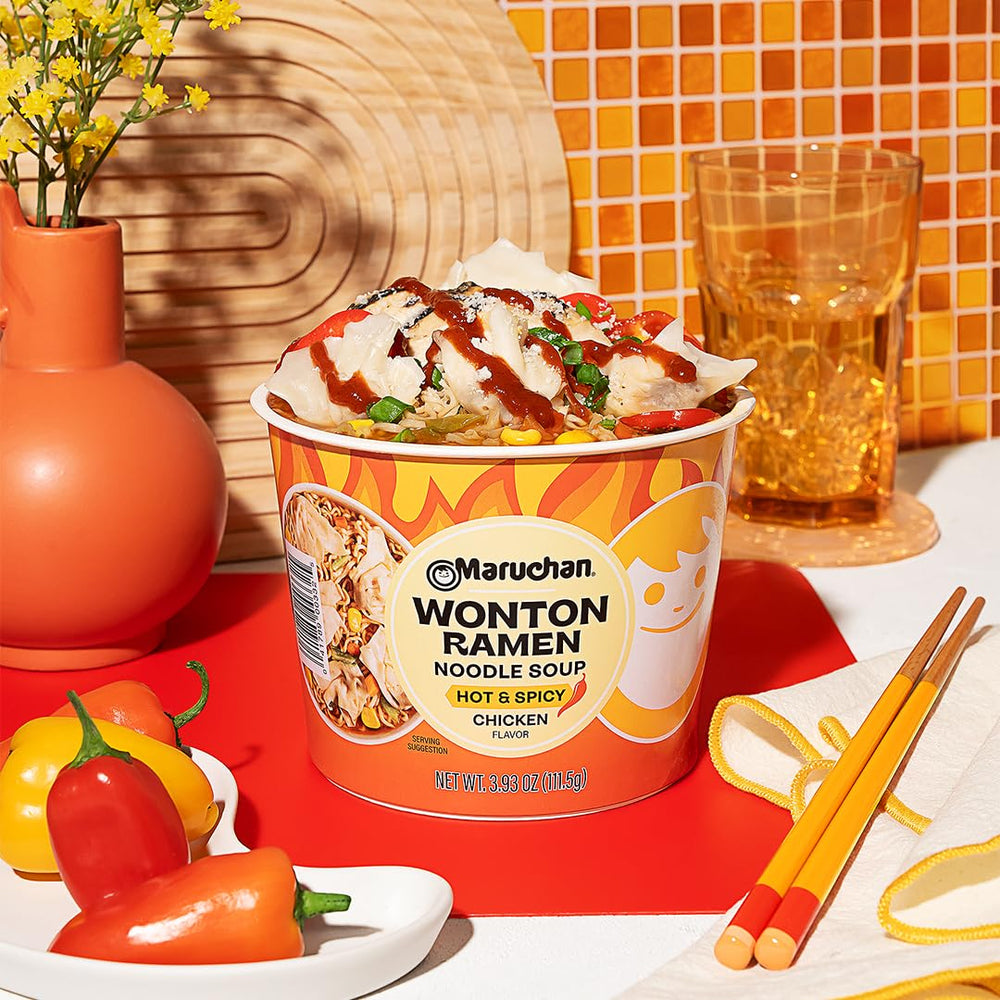 Maruchan Microwave-ready bowl—easy prep in minutes.