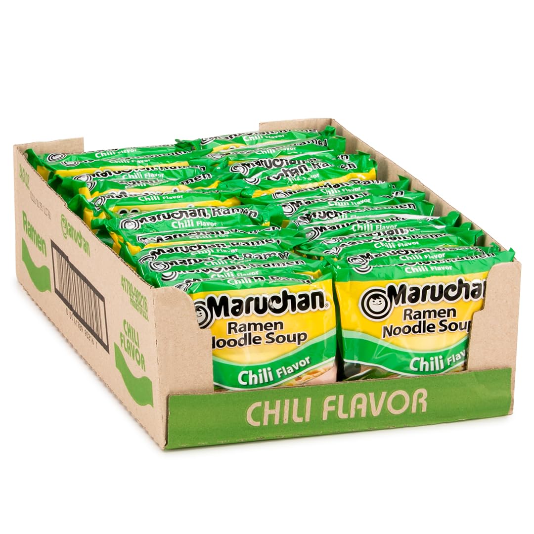Maruchan Ramen Chili 3oz serving ready to eat for quick meals