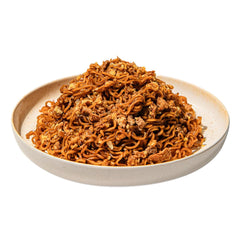 Maruchan Yakisoba Korean BBQ eight-pack display for convenient meals.