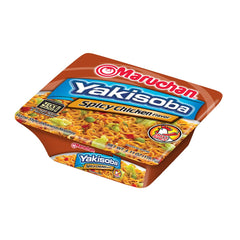 Maruchan Yakisoba spicy chicken ready-to-serve bowl for busy evenings.