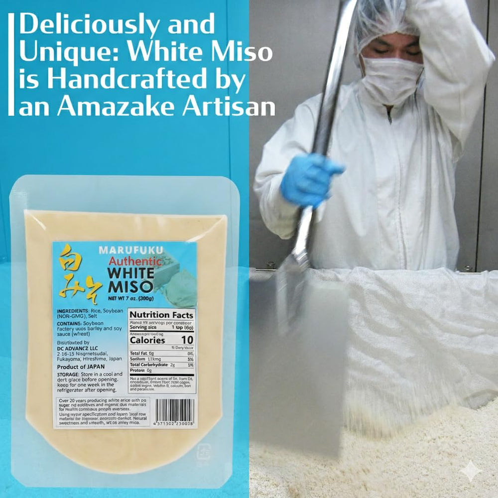 MARUFUKU Shiro Miso in a light soup base enhancing umami