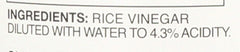 Drizzled over salad, Marukan vinegar brightens greens with balanced flavor.