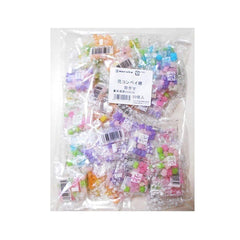 MARUTA Konpeito Hanatsume packaging set, gift-ready display of colorful candy.