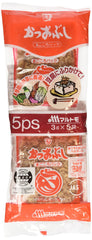Marutomo dried shaved bonito flakes 5-pack ready to elevate dashi broth.