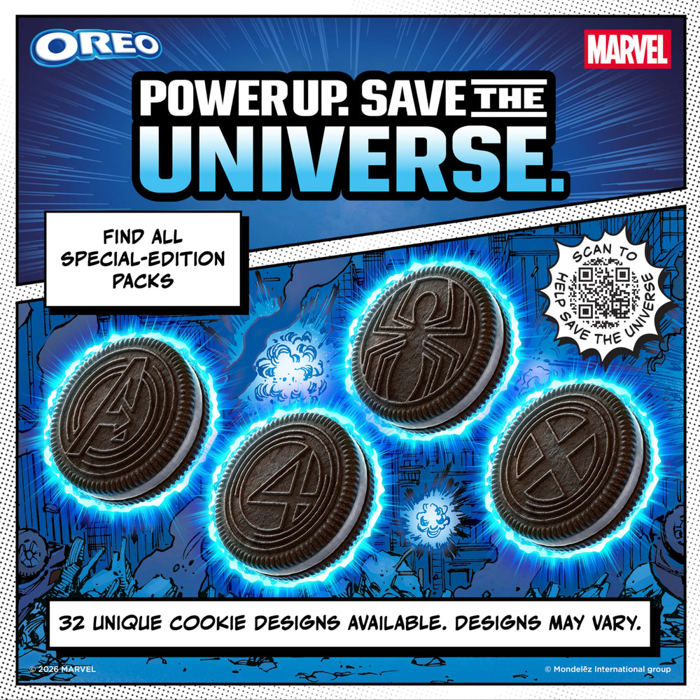 MARVEL OREO designs featuring Avengers Fantastic Four X Men