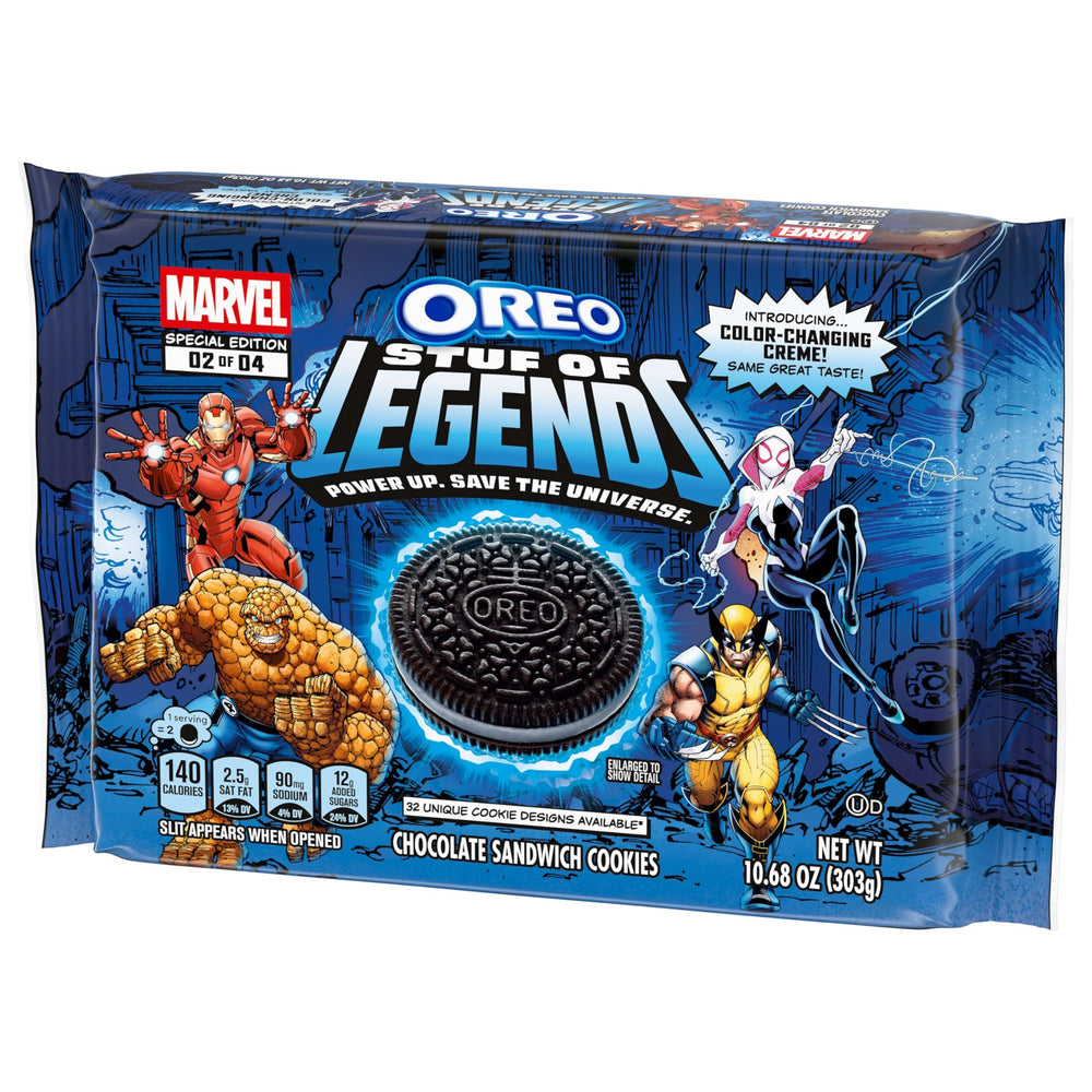 MARVEL OREO party snack setup for birthdays or movie nights