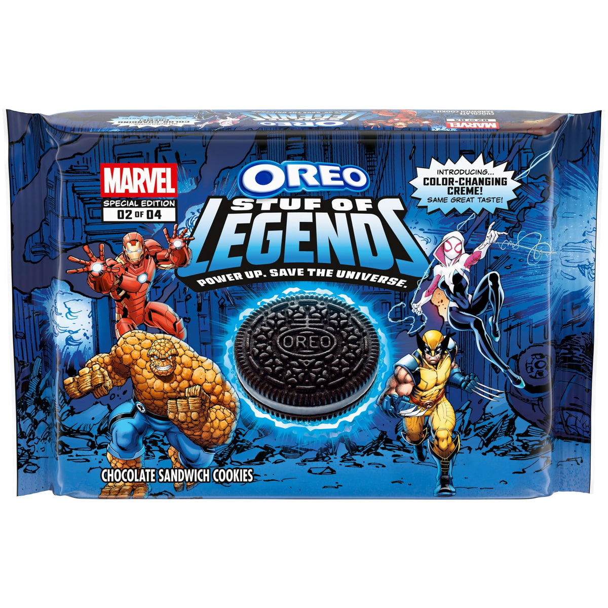 MARVEL OREO Stuf of Legends pack ideal for sharing at parties