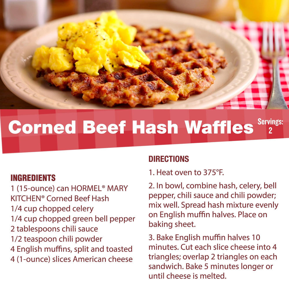 Mary Kitchen Hash omelette fill idea for protein-packed mornings.