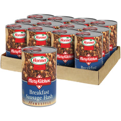 Mary Kitchen Hash Sausage Hash 12-pack packaging ready for quick breakfasts.