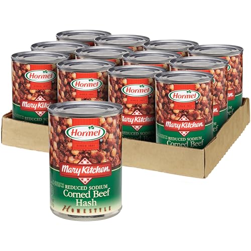 Mary Kitchen hash tender-beef chunks closeup highlights hearty breakfast protein